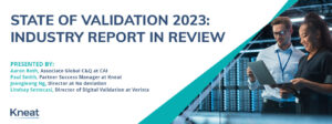 State of Validation 2023: Industry Report in Review Webinar Banner